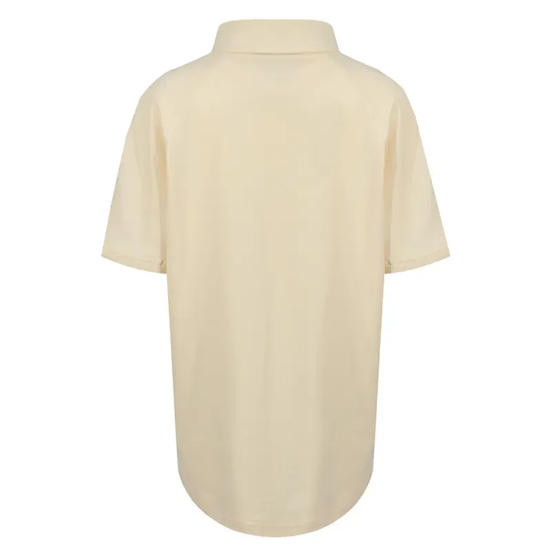 Equetech Junior Parade Show-Time Shirt in Buttermilk-2