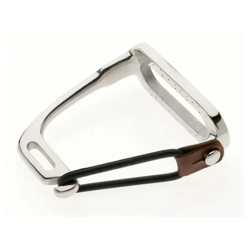 Lorina Peacock Safety Irons in Silver