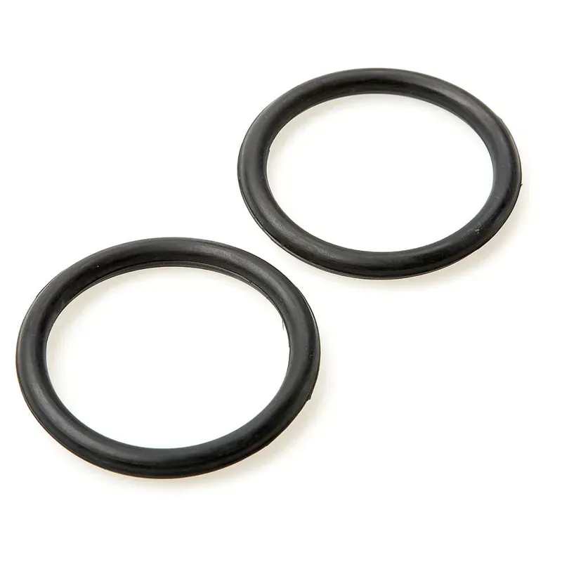 Lorina One Size Pair Rubber Rings For Peacock Safety Irons in Black
