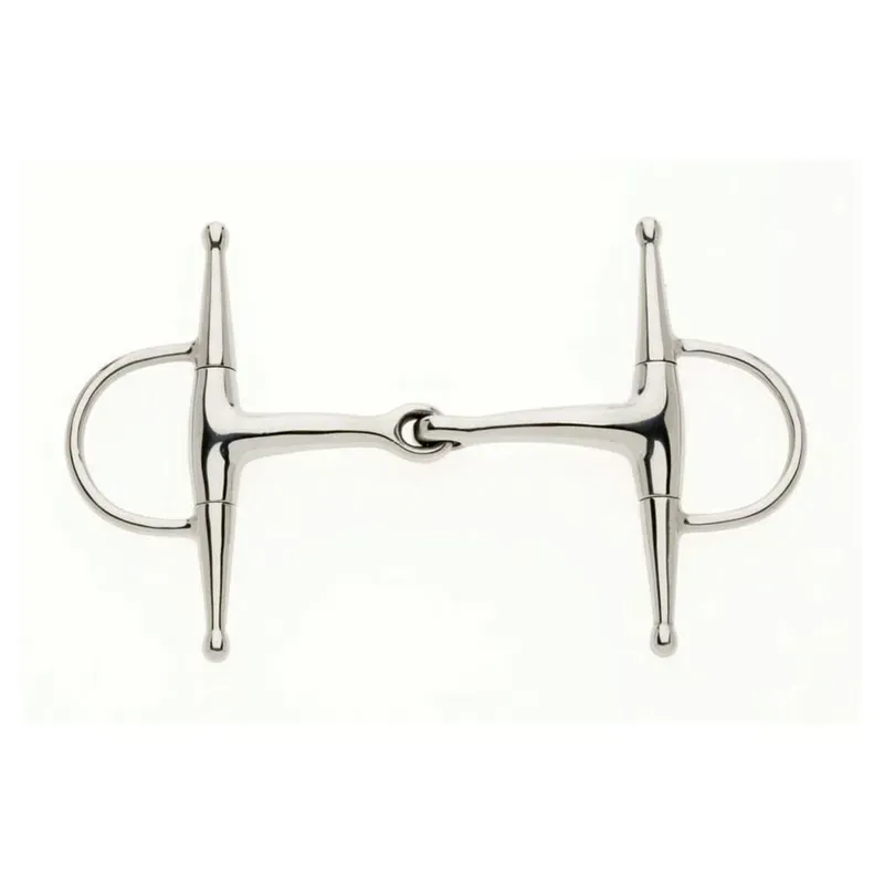 Lorina Full Cheek Eggbutt Jointed Snaffle in Silver