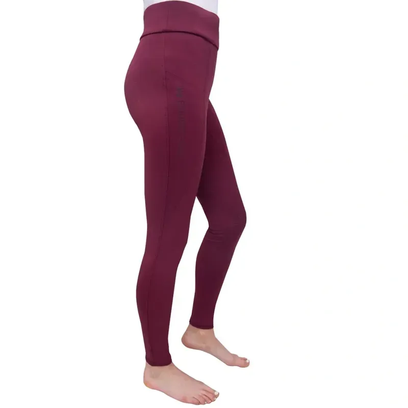 Hy Equestrian Children's Melton Riding Tights - - Fig-1
