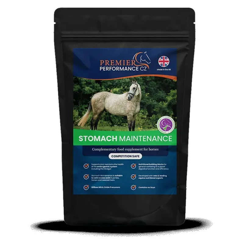 Premier Performance Stomach Maintenance With Extra Calmer in Black