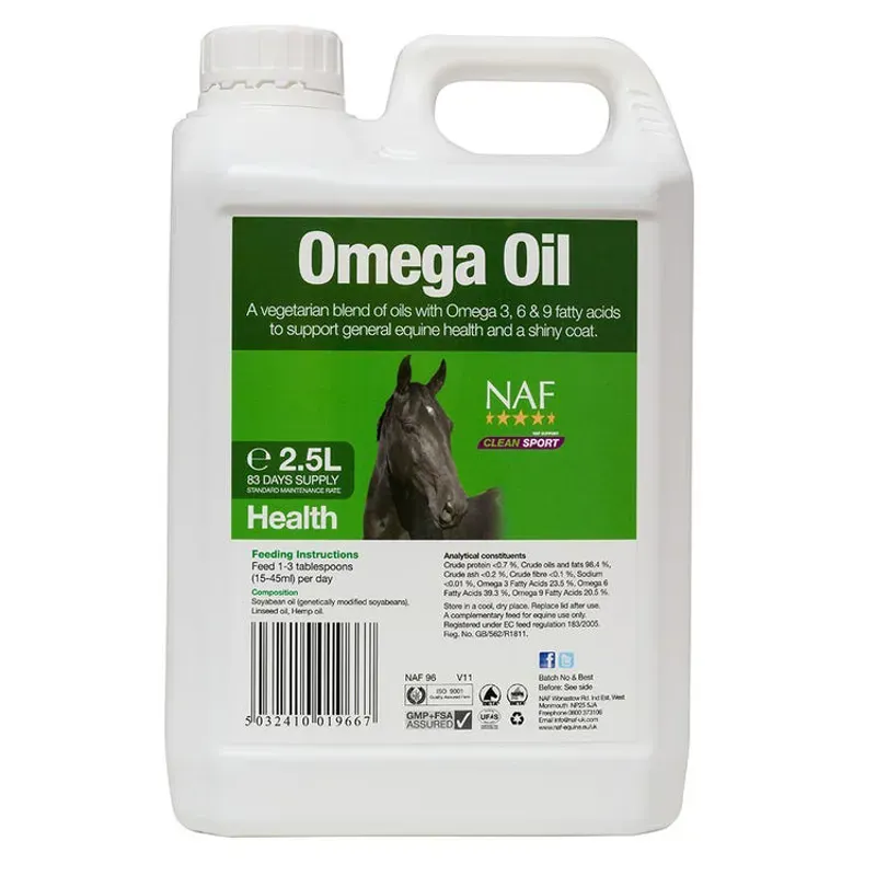 NAF Omega Oil in White