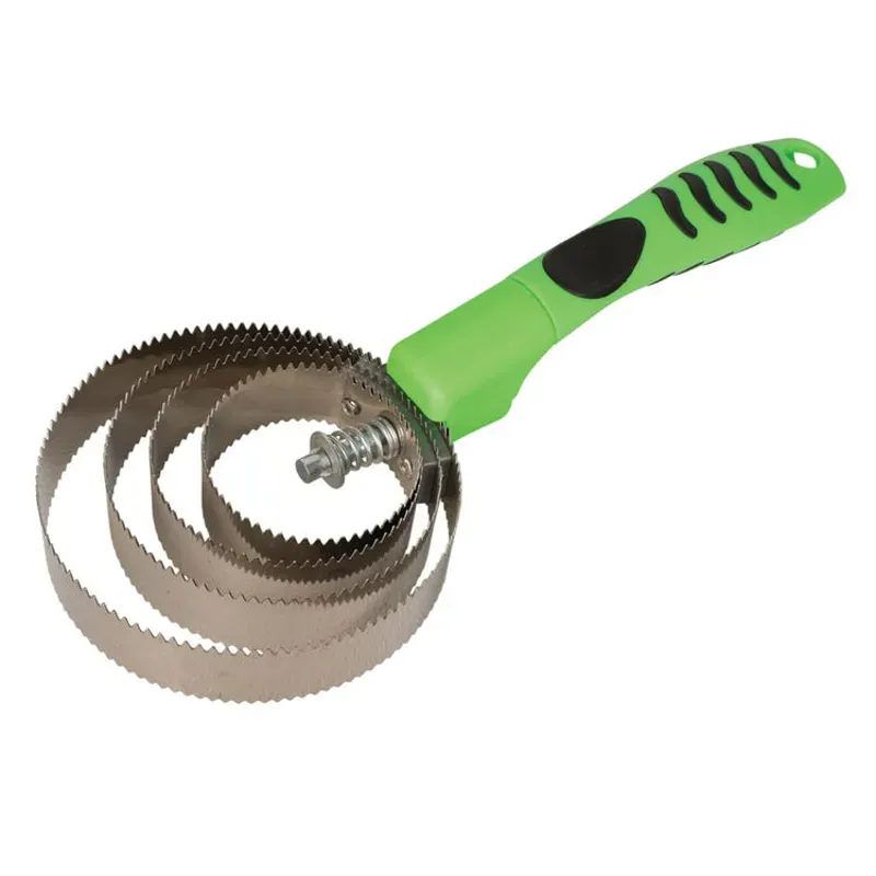 Hy Equestrian Vivid Spring Curry Comb in Green