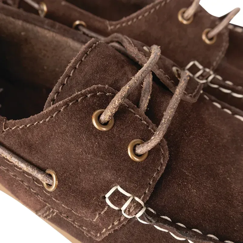 Hy Equestrian Savona Deck Shoes in Brown-2