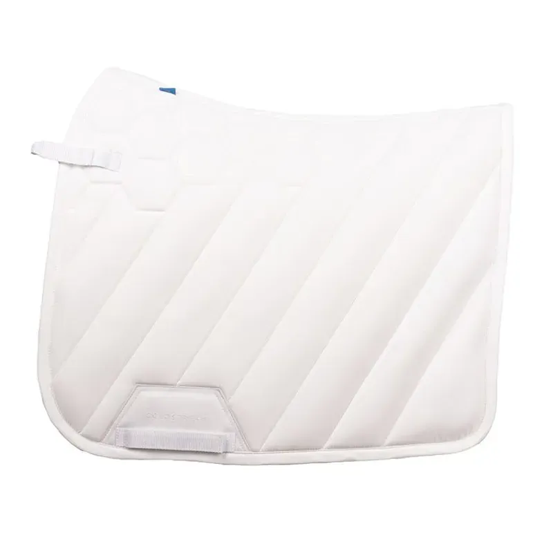 Coldstream Edrom Dressage Saddle Pad in White