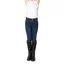 Hy Equestrian Mizs Elevate Style Denim Breeches in Dark Blue