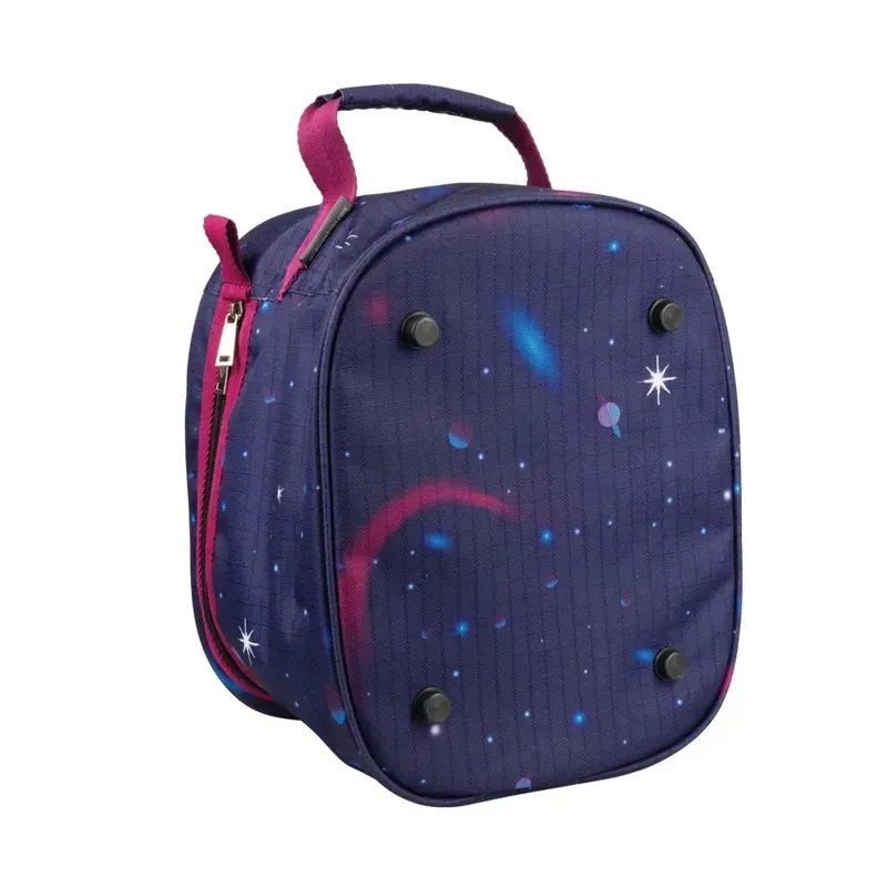 Hy Equestrian Out Of This World Hat Bag in Navy/Magenta-2