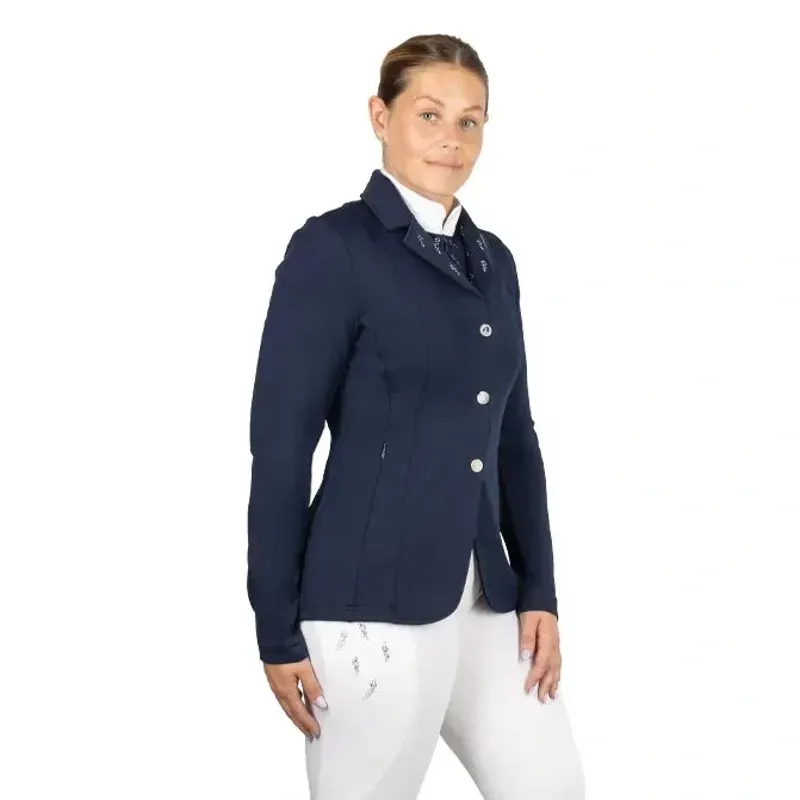 Hy Equestrian Roka Reign Show Jacket in Navy-1