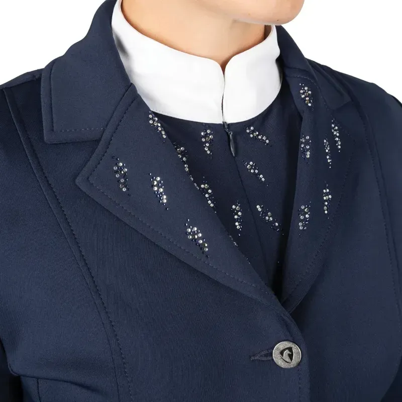 Hy Equestrian Roka Reign Show Jacket in Navy-2