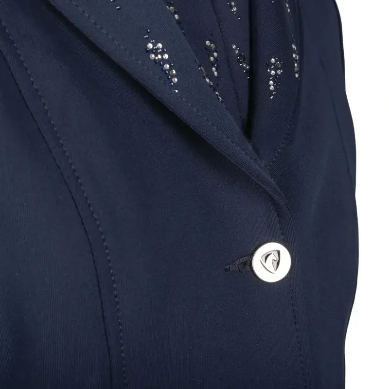 Hy Equestrian Children's Roka Reign Show Jacket in Navy-4