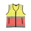 Hy Equestrian Reflector Two Tone Warning Tabard in Yellow/Pink