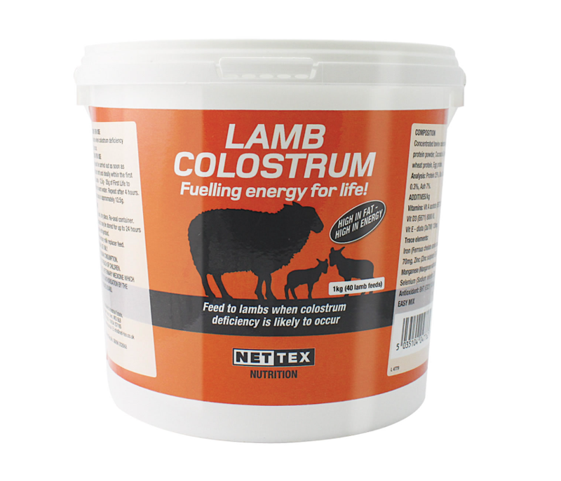 Nettex Lamb Colostrum - 1kg