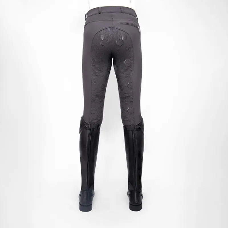 Coldstream Kilham Competition Breeches - - Charcoal Grey