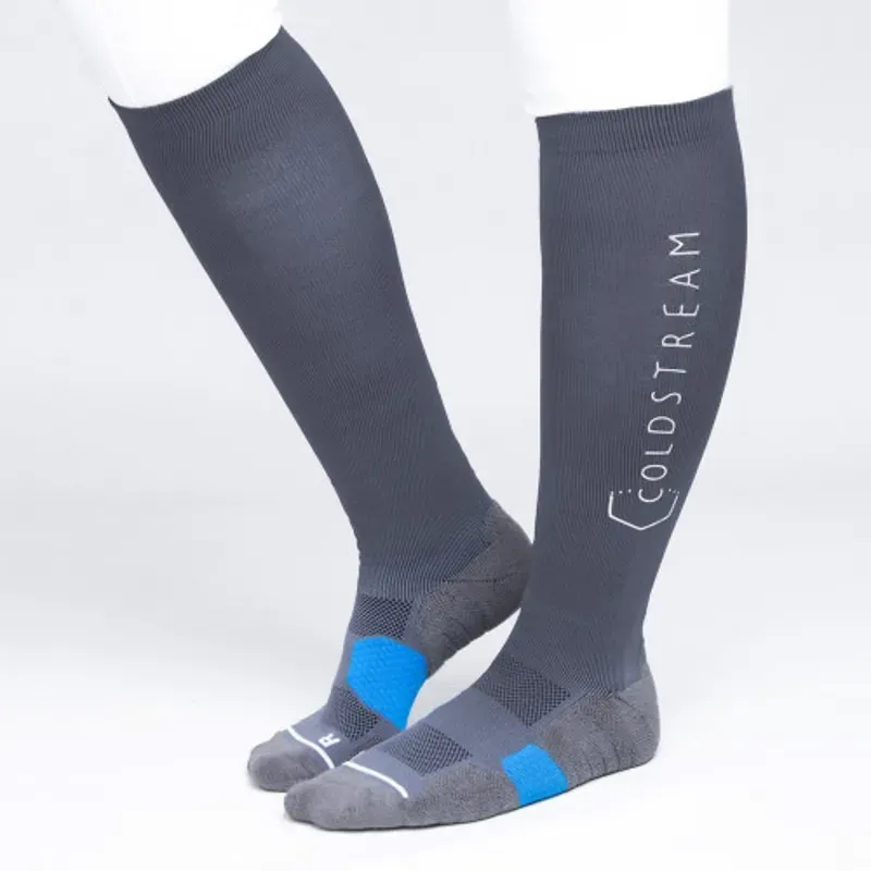 Coldstream Adult 4-8 Morriston Performance Socks in Grey