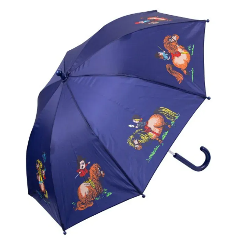 Hy Equestrian Thelwell Collection Umbrella in Navy-1