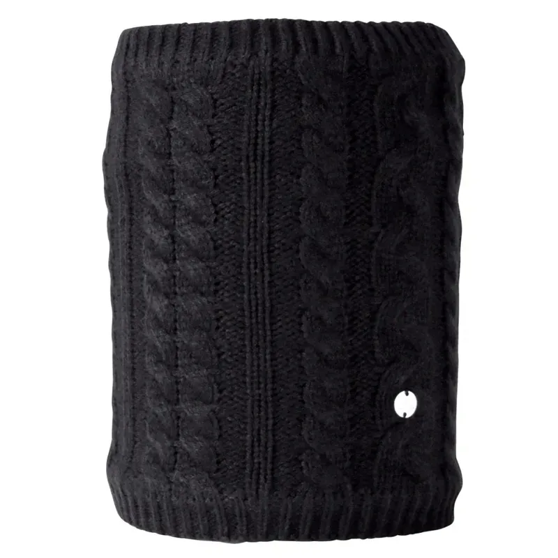 Hy Equestrian Melrose Cable Knit Snood in Black