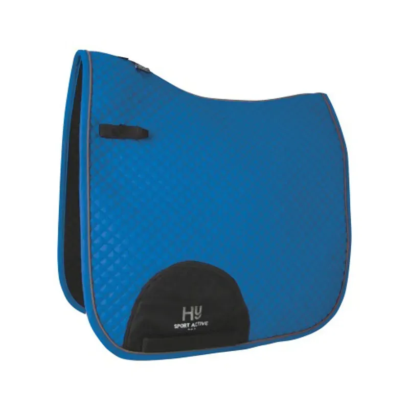 Hy Equestrian Hy Sport Active Dressage Saddle Pad in Jewel Blue