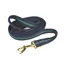 Hy Soft Webbing Lead Rein Without Chain - Navy/ Green Navy/Green