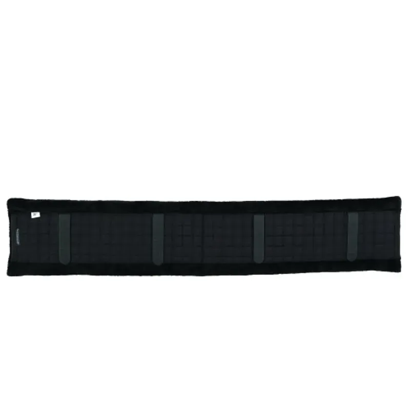 Hy Equestrian GP Fleece Girth Cover in Black