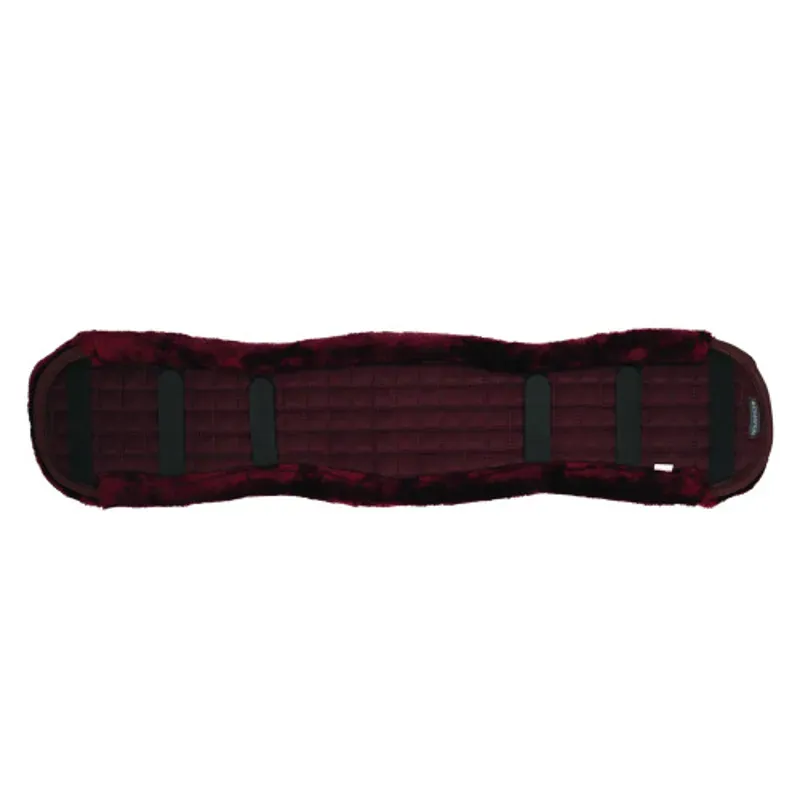 Hy Equestrian Dressage Fleece Girth Cover in Brown