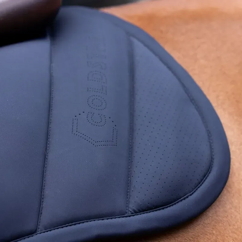 Coldstream Edrom Close Contact Saddle Pad in Navy-1