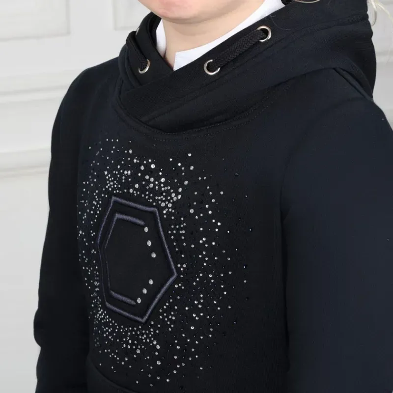 Coldstream Next Generation Swanlaws Diamante Hoodie in Navy-2