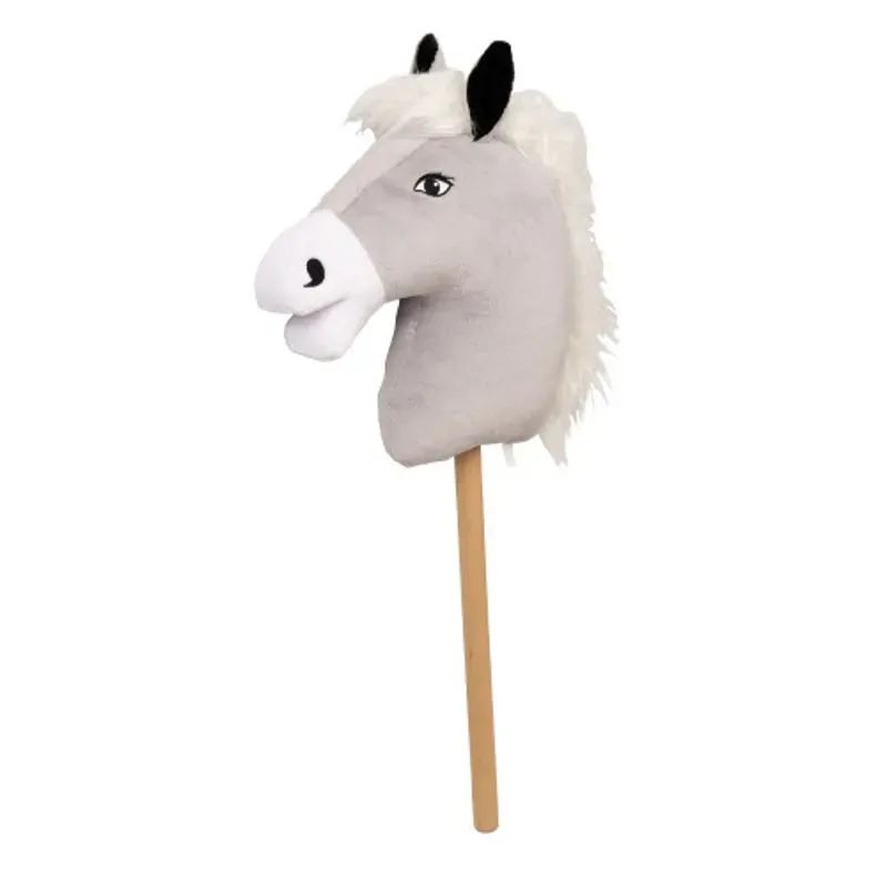 Hy Equestrian Play Time Ponies Hobby Horse in Grey