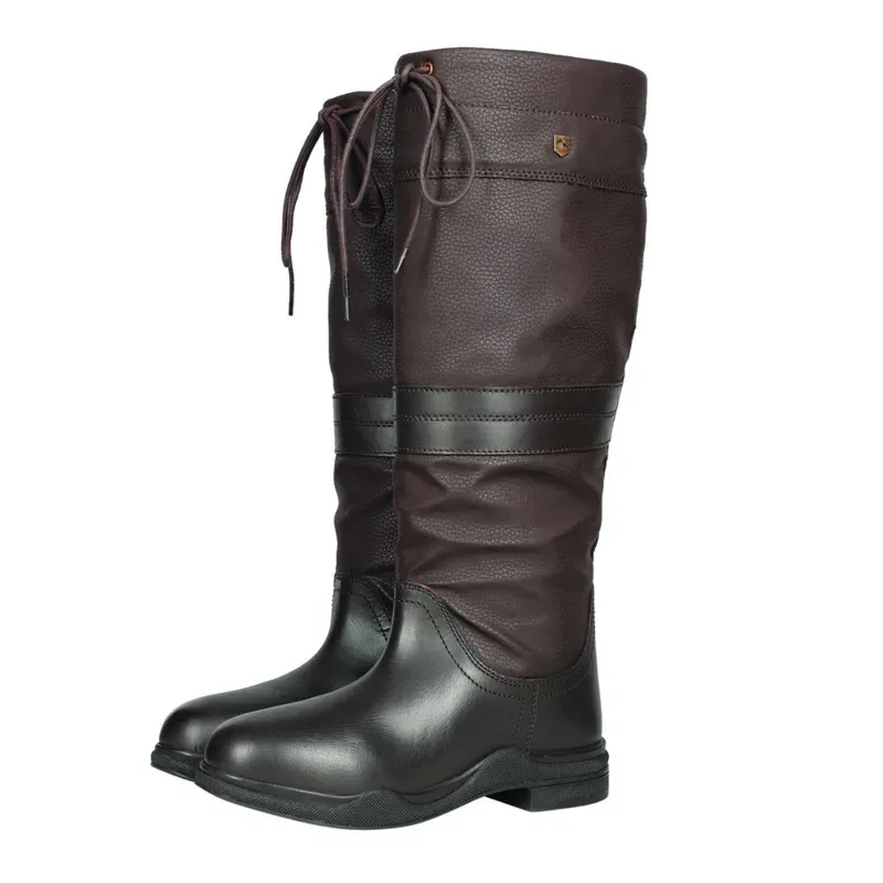 Hy Equestrian Mossley Country Boot in Brown-1