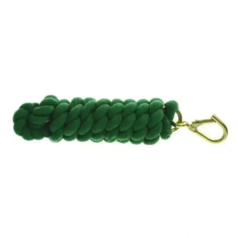 Hy Equestrian 2m Extra Thick Lead Rope in Hunter Green