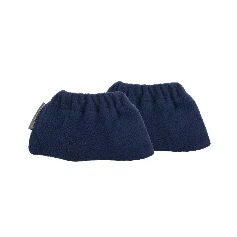 Hy Equestrian Pair Fleece Stirrup Tread Covers in Navy