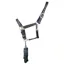 Hy Equestrian Tartan Head Collar with Lead Rope in Navy/Green/Grey