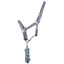 Hy Equestrian Tartan Head Collar with Lead Rope in Teal/Pink/Blue