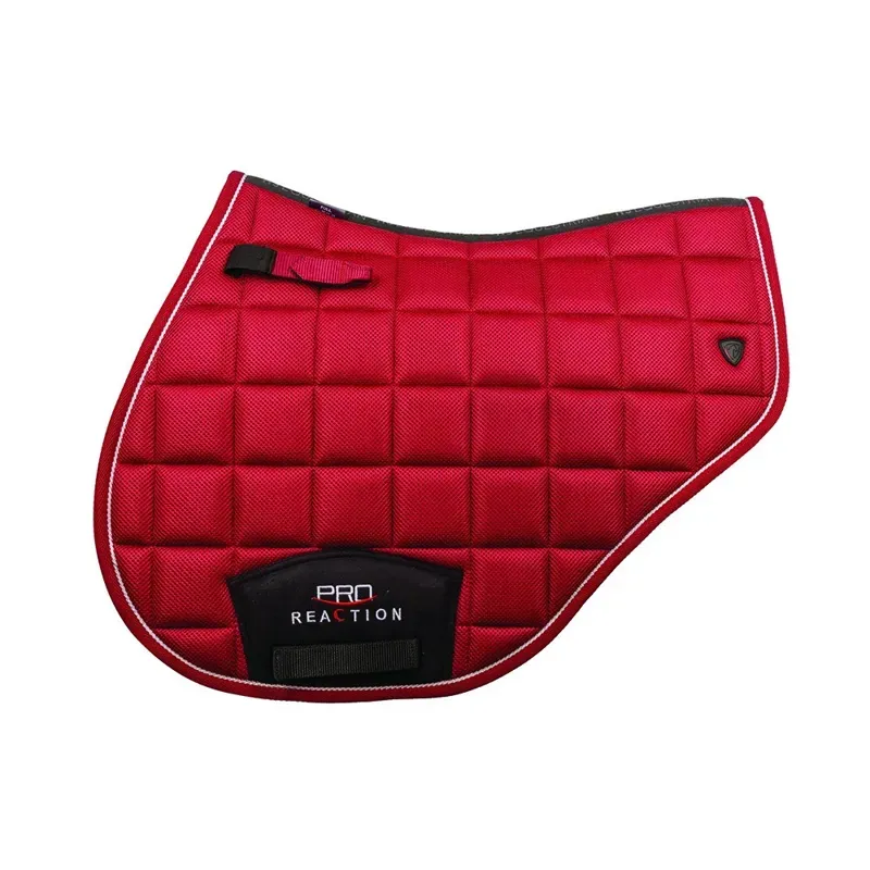 Hy Equestrian Pro Reaction 3D Mesh Close Contact Saddle Pad in French Merlot