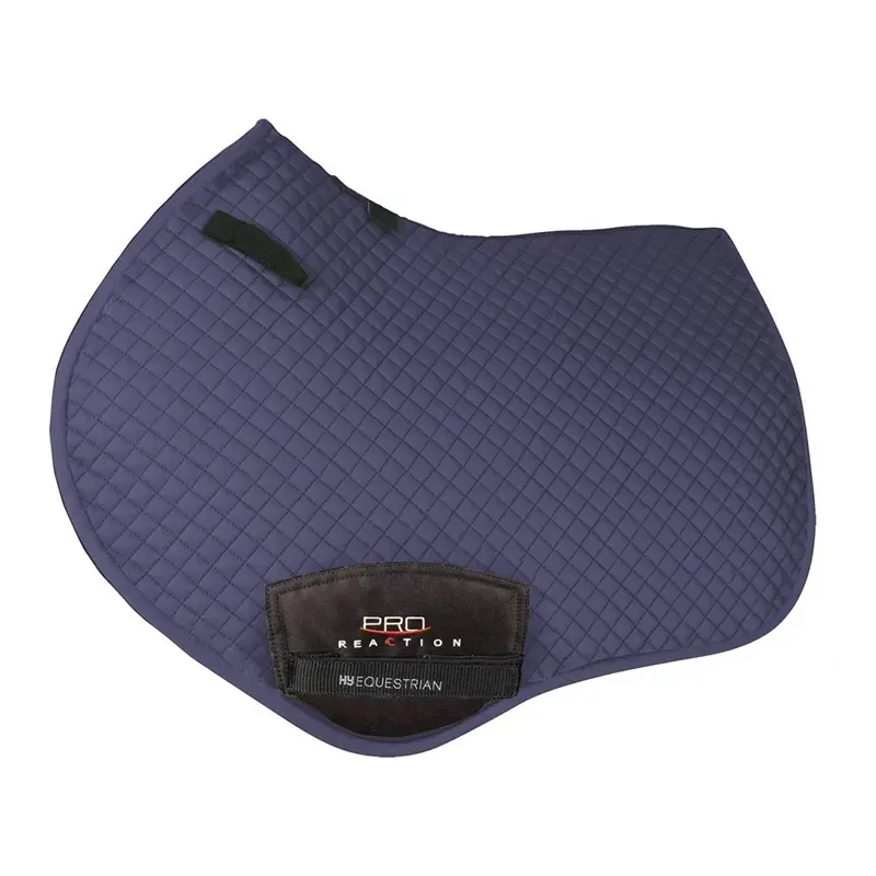 Hy Equestrian ProReaction Pima Close Contact Saddle Pad in Navy