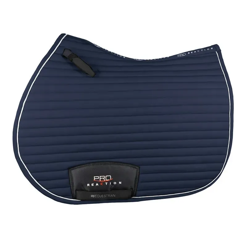 Hy Equestrian ProReaction Horizon GP/Jumping Saddle Pad in Navy