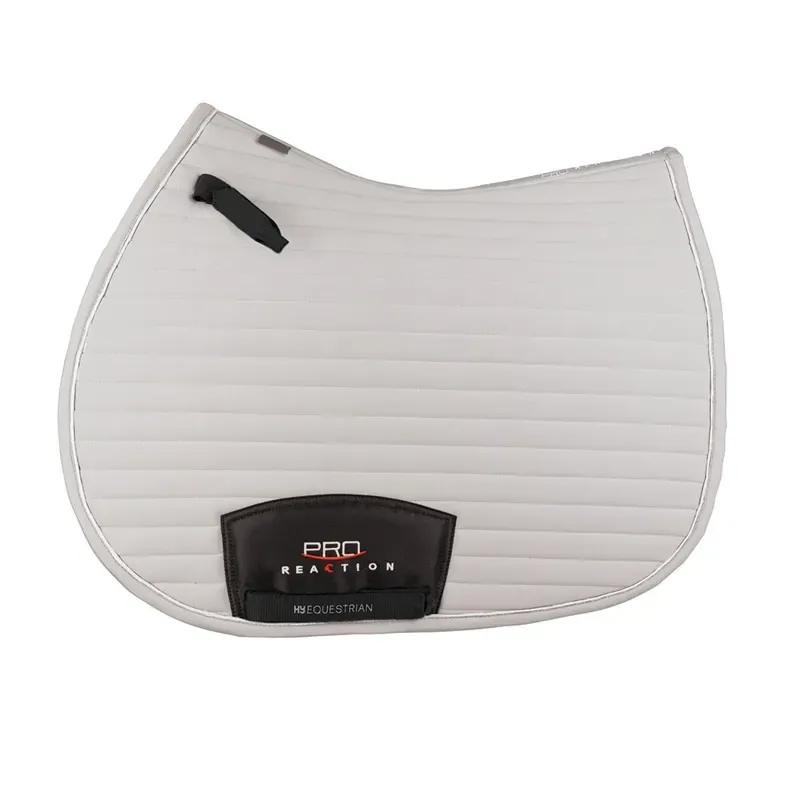 Hy Equestrian ProReaction Horizon GP/Jumping Saddle Pad in Grey