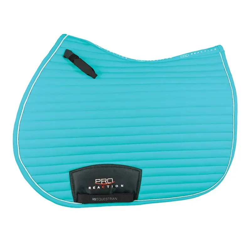 Hy Equestrian ProReaction Horizon GP/Jumping Saddle Pad in Teal