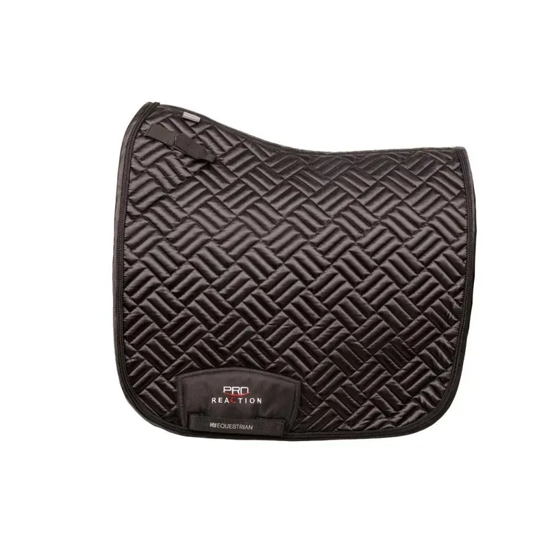 Hy Equestrian ProReaction Recherche Dressage Saddle Pad in Black