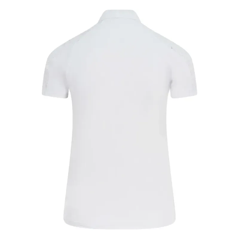 Equetech Junior Mia Competition Shirt in White-2