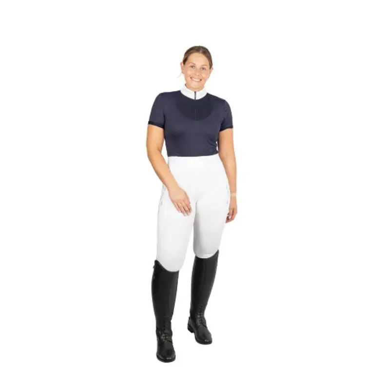 Hy Equestrian Lennon Show Shirt in Navy