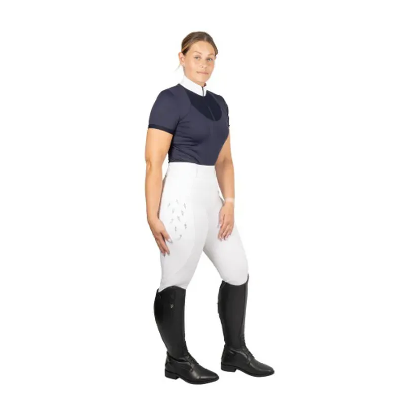 Hy Equestrian Lennon Show Shirt in Navy-1