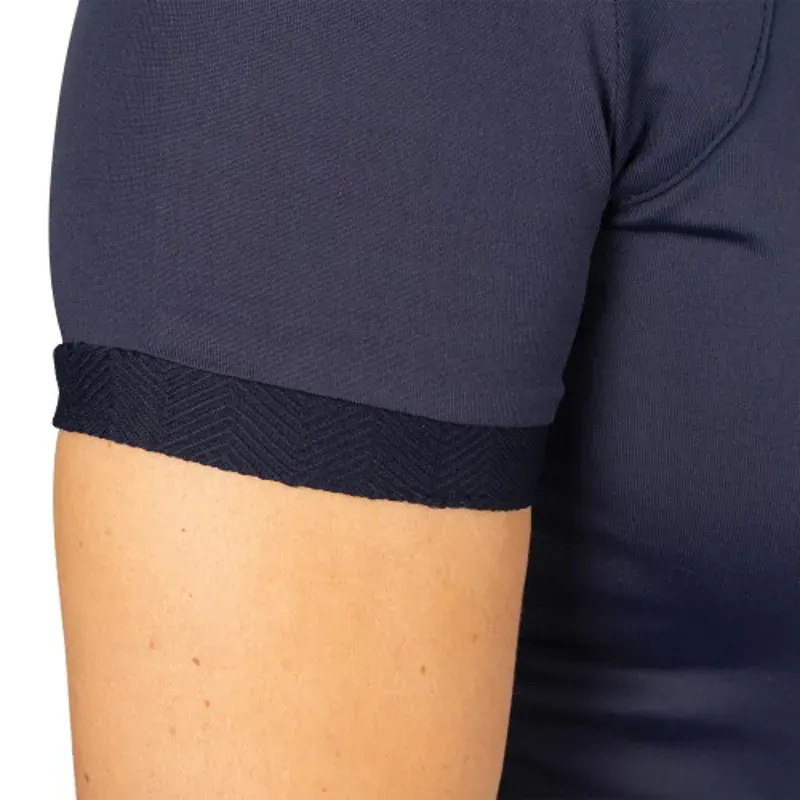 Hy Equestrian Lennon Show Shirt in Navy-3