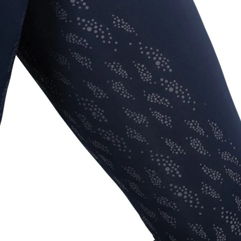 Hy Equestrian Roka Reign Riding Tights in Navy-4