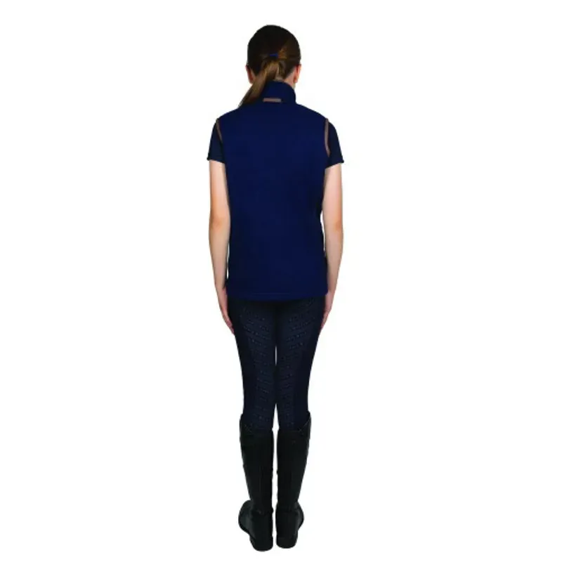 Hy Equestrian Mizs Elevate Essential Gilet in Navy-2