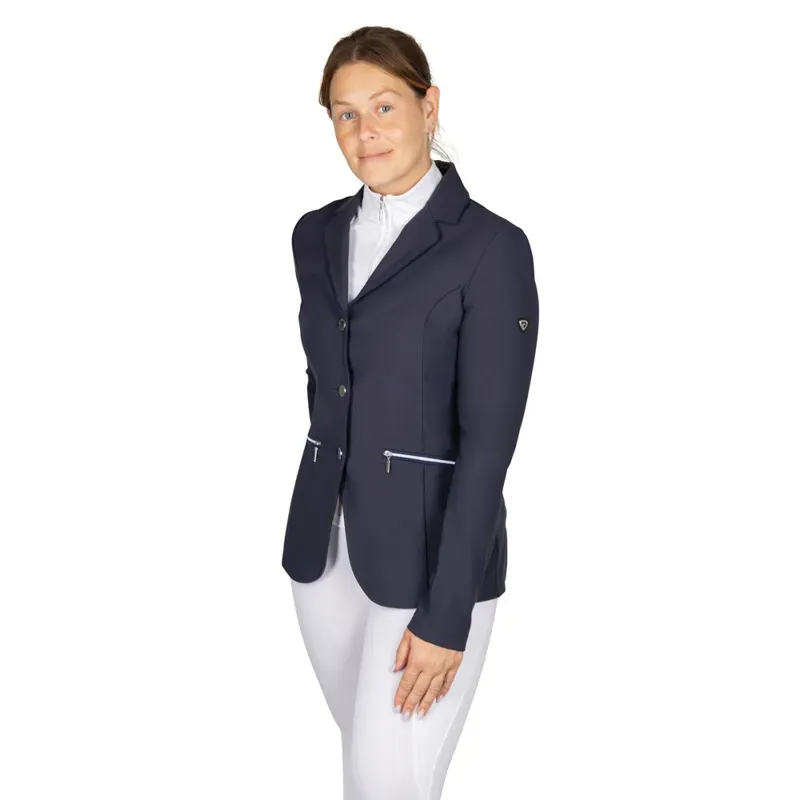 Hy Equestrian Elevate Artemis Show Jacket in Navy-1