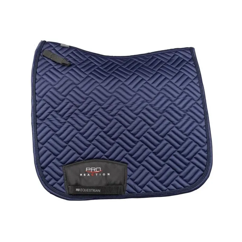 Hy Equestrian ProReaction Recherche Dressage Saddle Pad in Navy