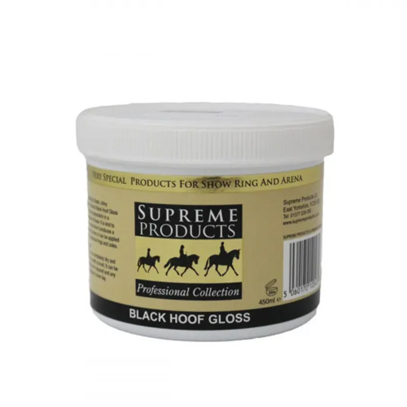 Supreme Products 450ml Hoof Gloss in Black