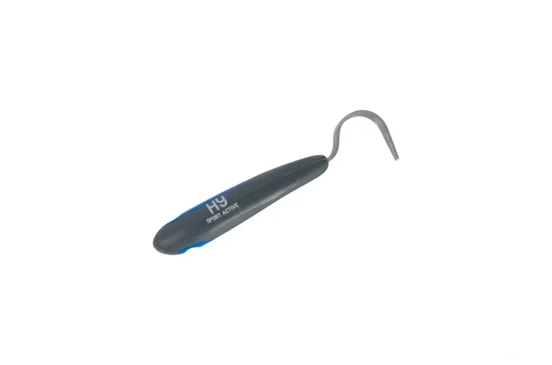 Hy Equestrian 16cm Hy Sport Active Hoof Pick in Jewel Blue