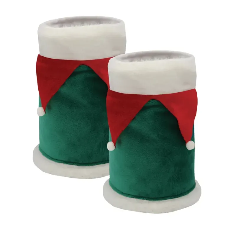 Equetech Festive Elf Horse Leg Wraps in Green
